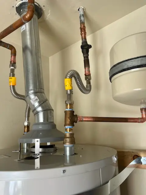 Water heater installation and plumbing repair in Blair Park